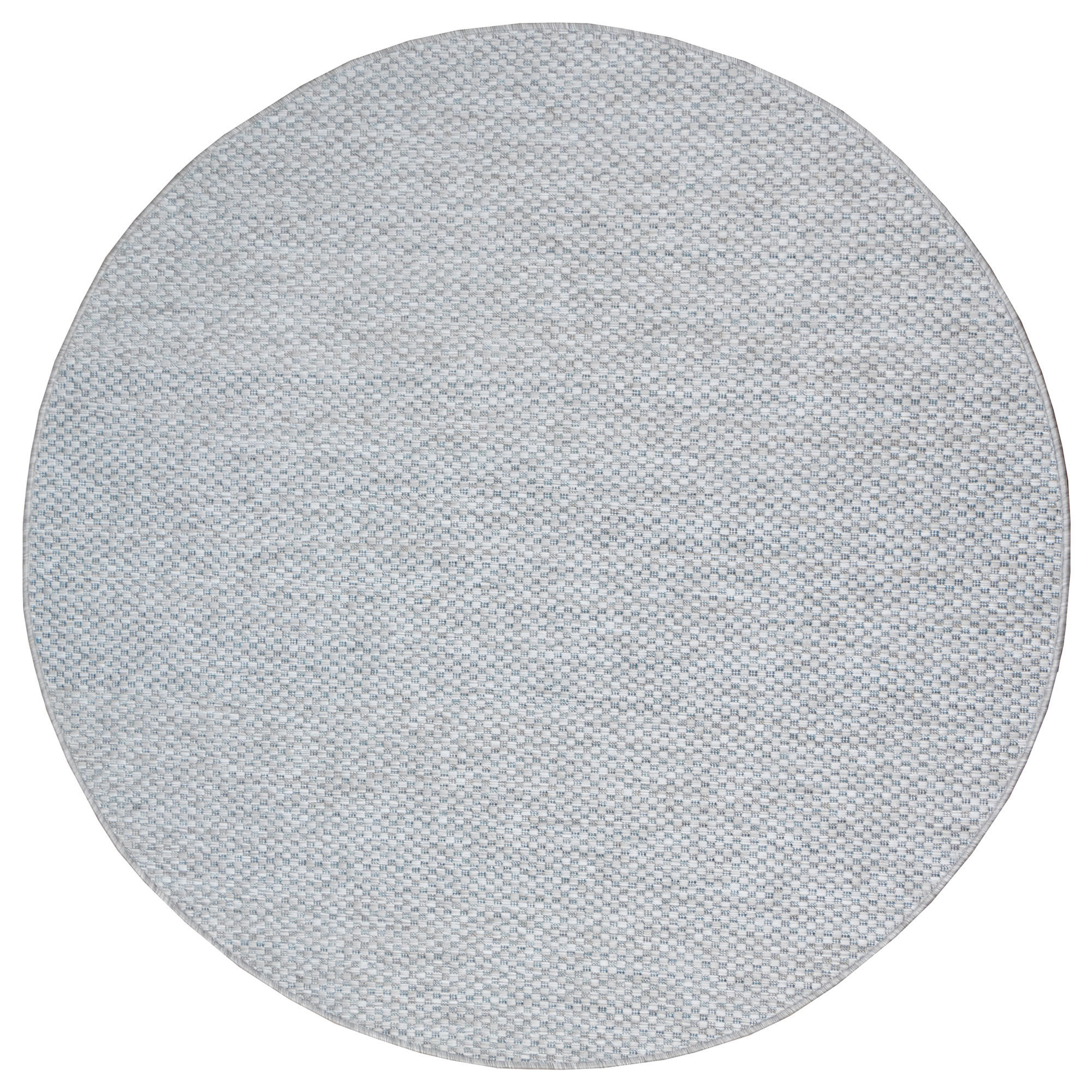 TEPIH ZA UNUTAR./VANJ. UPORAB  120/120 cm  svijetlo siva  Melissa  - svijetlo siva, Konvencionalno, tekstil (120/120cm)