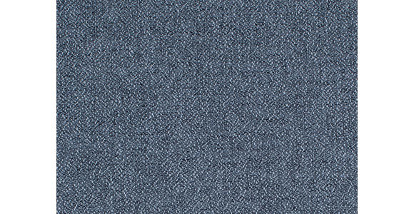 ECKSOFA inkl. Funktionen Blau Webstoff  - Blau/Silberfarben, Design, Textil/Metall (226/257cm) - Xora