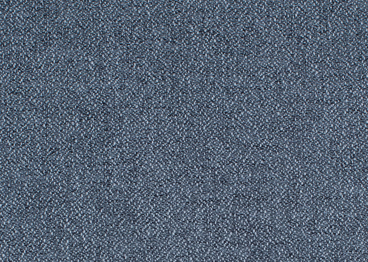ECKSOFA inkl. Funktionen Blau Webstoff  - Blau/Silberfarben, Design, Textil/Metall (250/167cm) - Xora