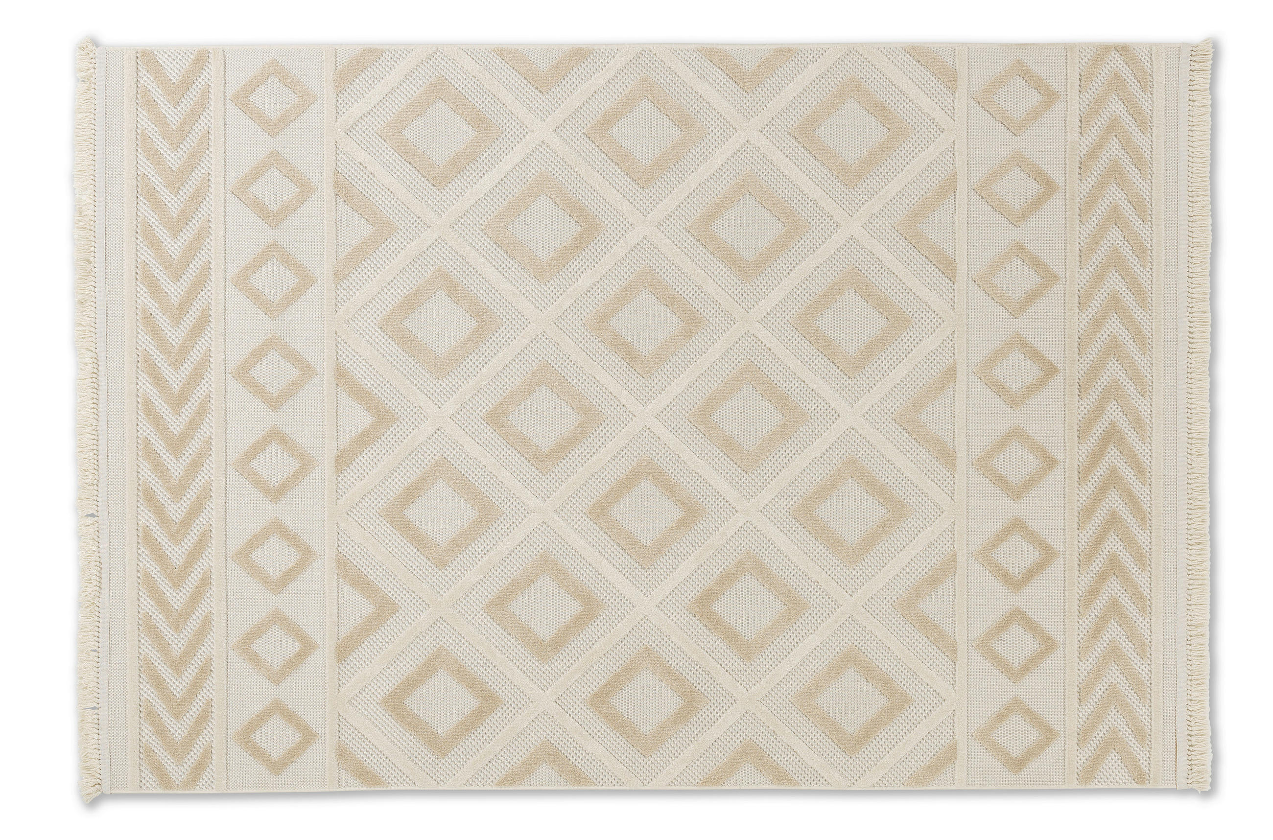 WEBTEPPICH 80/150 cm Summer  - Creme, Basics, Kunststoff/Textil (80/150cm) - Schöner Wohnen