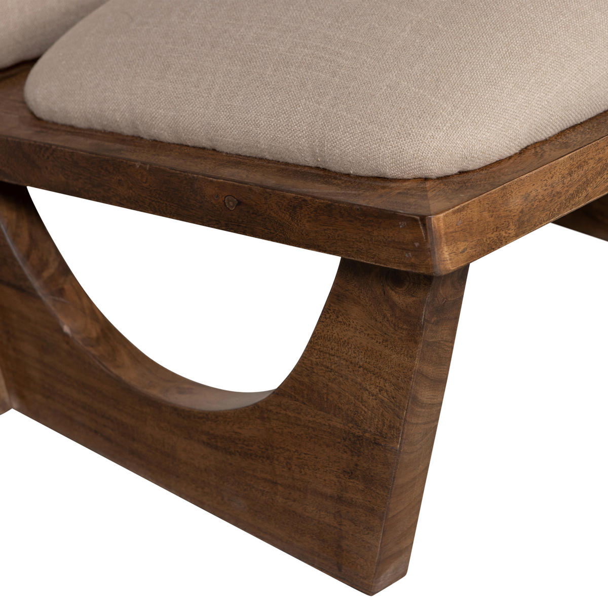 SESSEL in Naturfarben, Akaziefarben  - Naturfarben/Akaziefarben, Design, Holz/Textil (70/75/80cm) - Livetastic