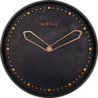 WANDUHR 35/35/4 cm   - Schwarz, Basics, Kunststoff (35/35/4cm)