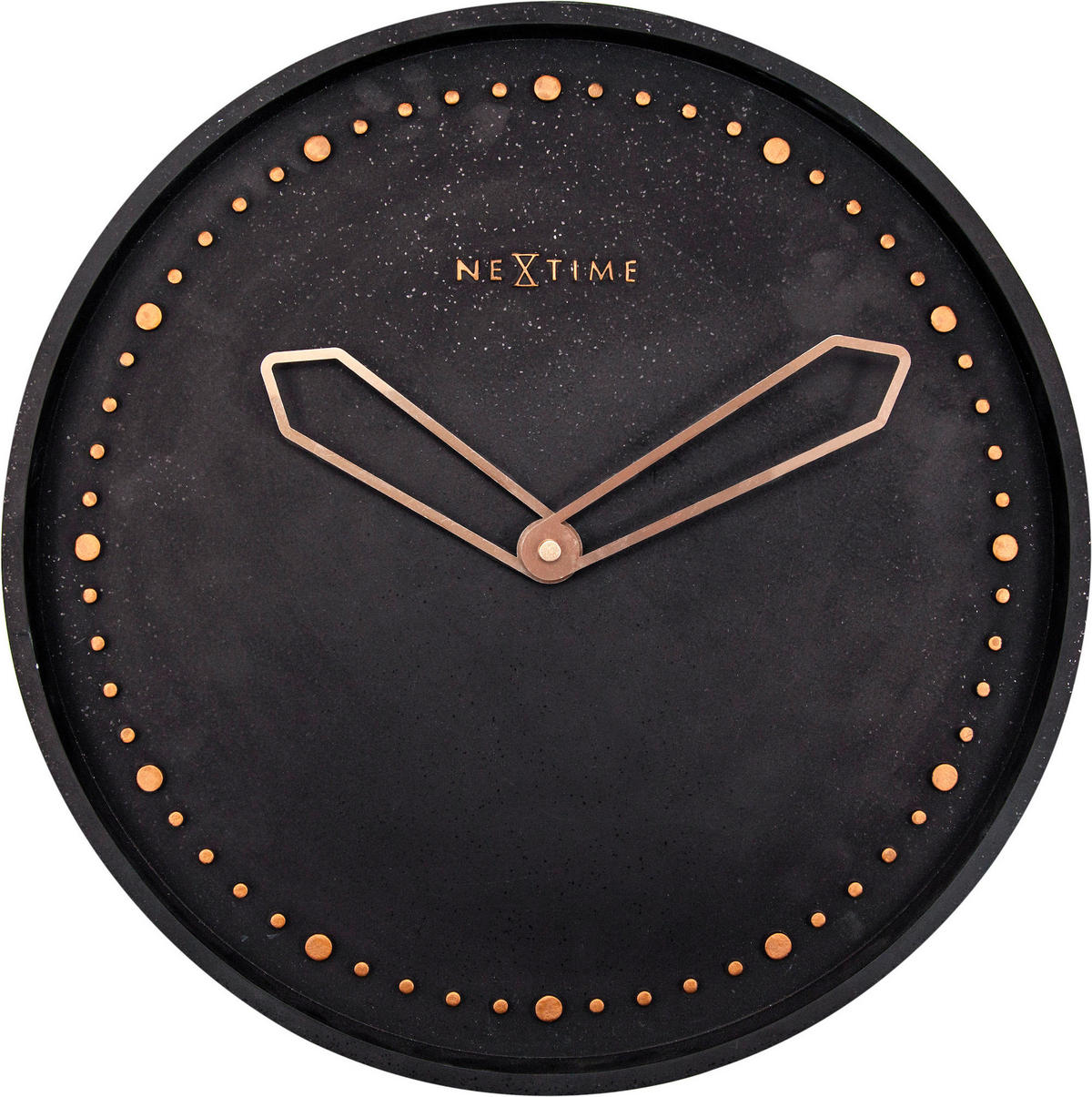 WANDUHR 35/35/4 cm   - Schwarz, Basics, Kunststoff (35/35/4cm)