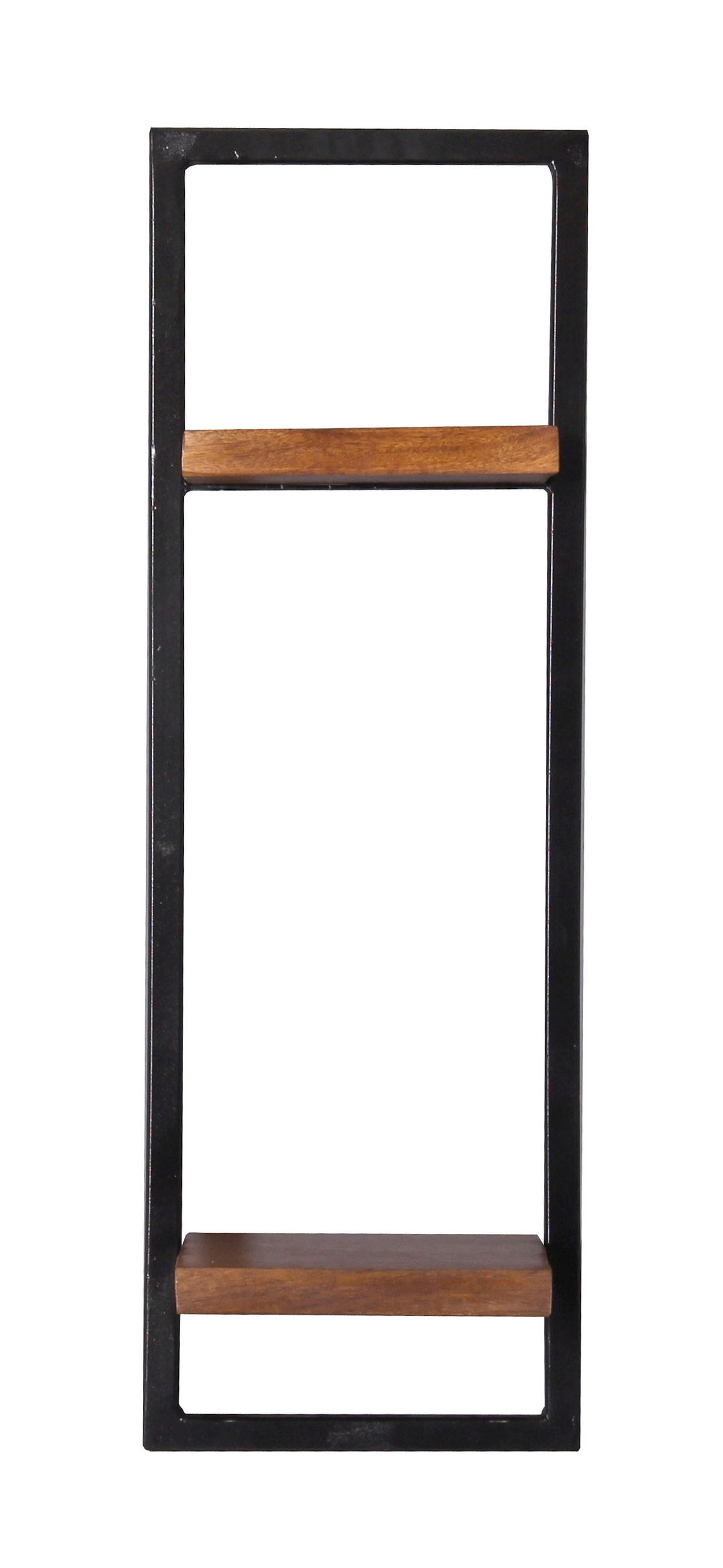 WANDREGAL 25/75/25 cm  - Naturfarben, Design, Holz/Metall (25/75/25cm) - MID.YOU