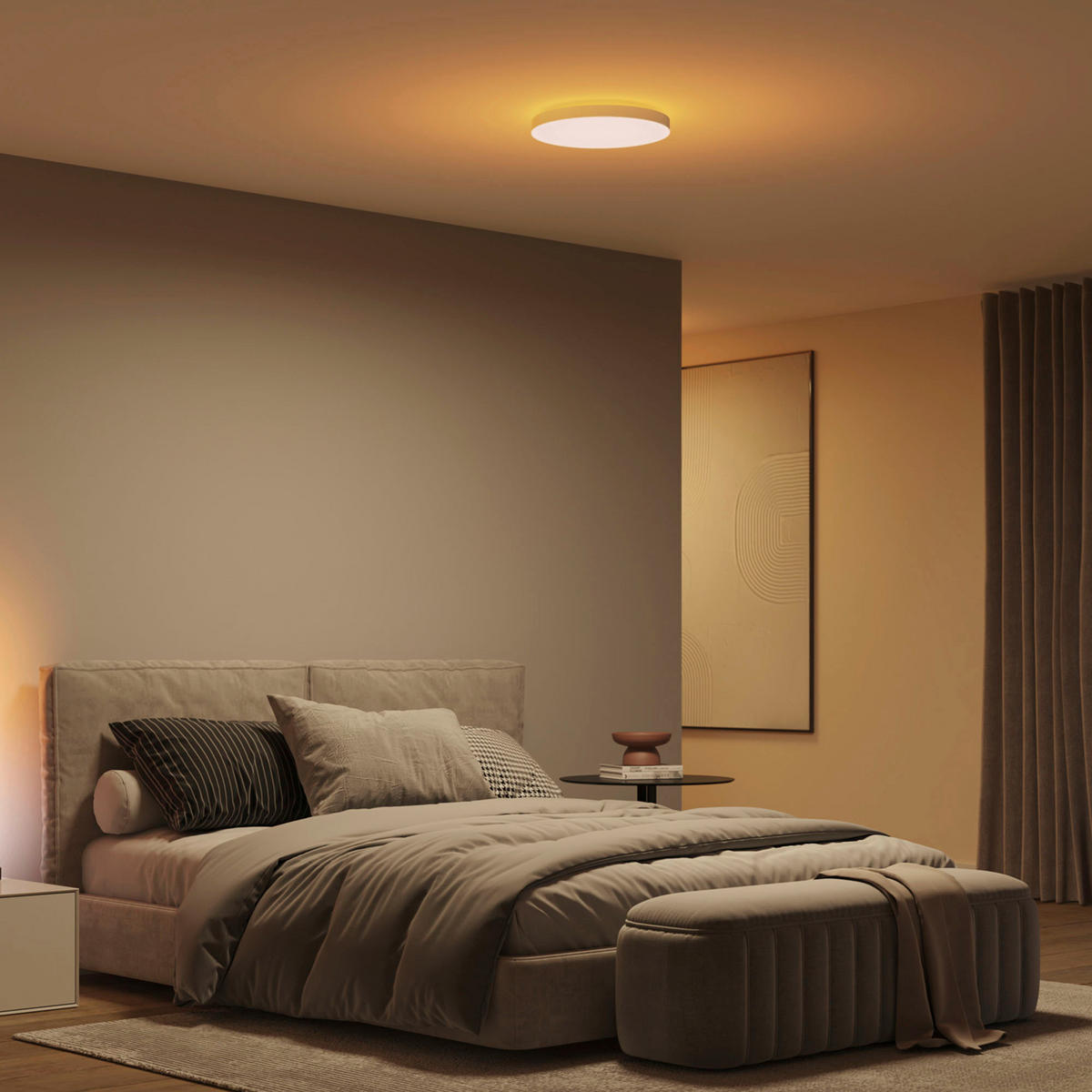 LED-DECKENLEUCHTE  39,5/5 cm    - Weiss, Basics, Metall (39,5/5cm) - Philips HUE