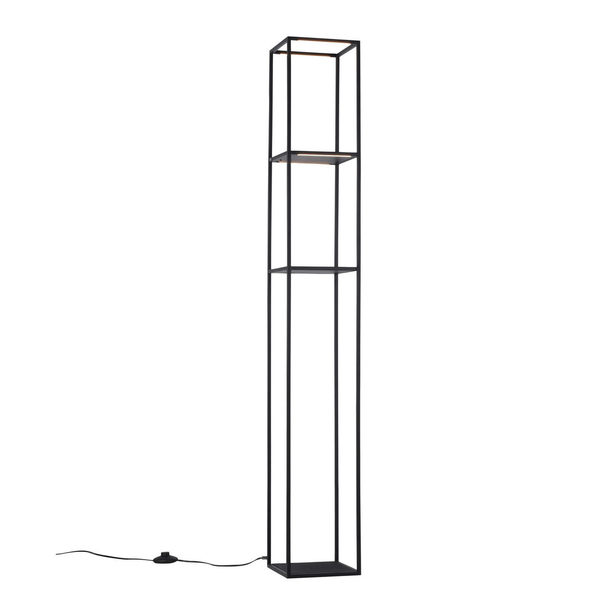 LED SVJETILJKA PODNA Contura  - crna, Lifestyle, metal/plastika (20/20/140cm)