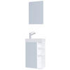 GÄSTEBAD - Weiss, Modern, Glas/Keramik (40cm) - MID.YOU