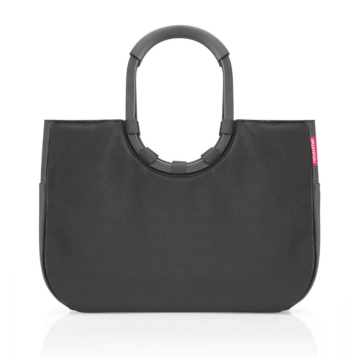 EINKAUFSKORB  - Schwarz, Basics, Kunststoff/Textil (46/34,5/25cm) - Reisenthel