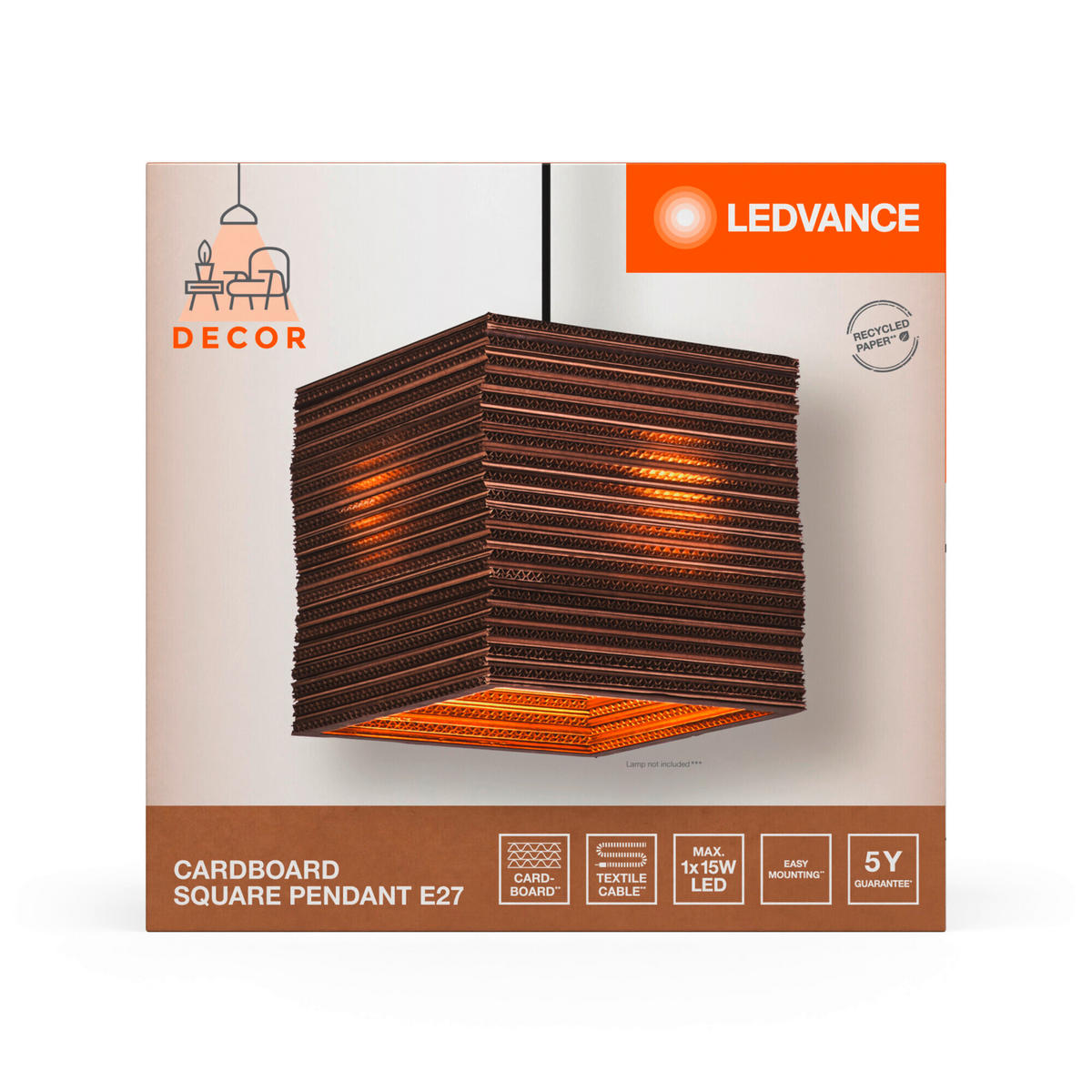 PENDELLEUCHTE 25/25/130 cm  - Design (25/25/130cm) - Ledvance