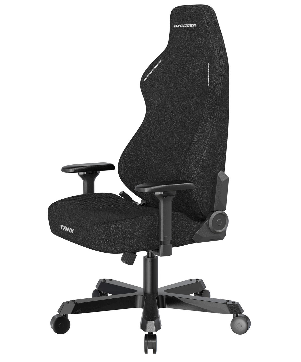 GAMINGSTUHL Schwarz Metall, Textil   - Schwarz, KONVENTIONELL, Textil/Metall (66/1440/60cm) - Dxracer