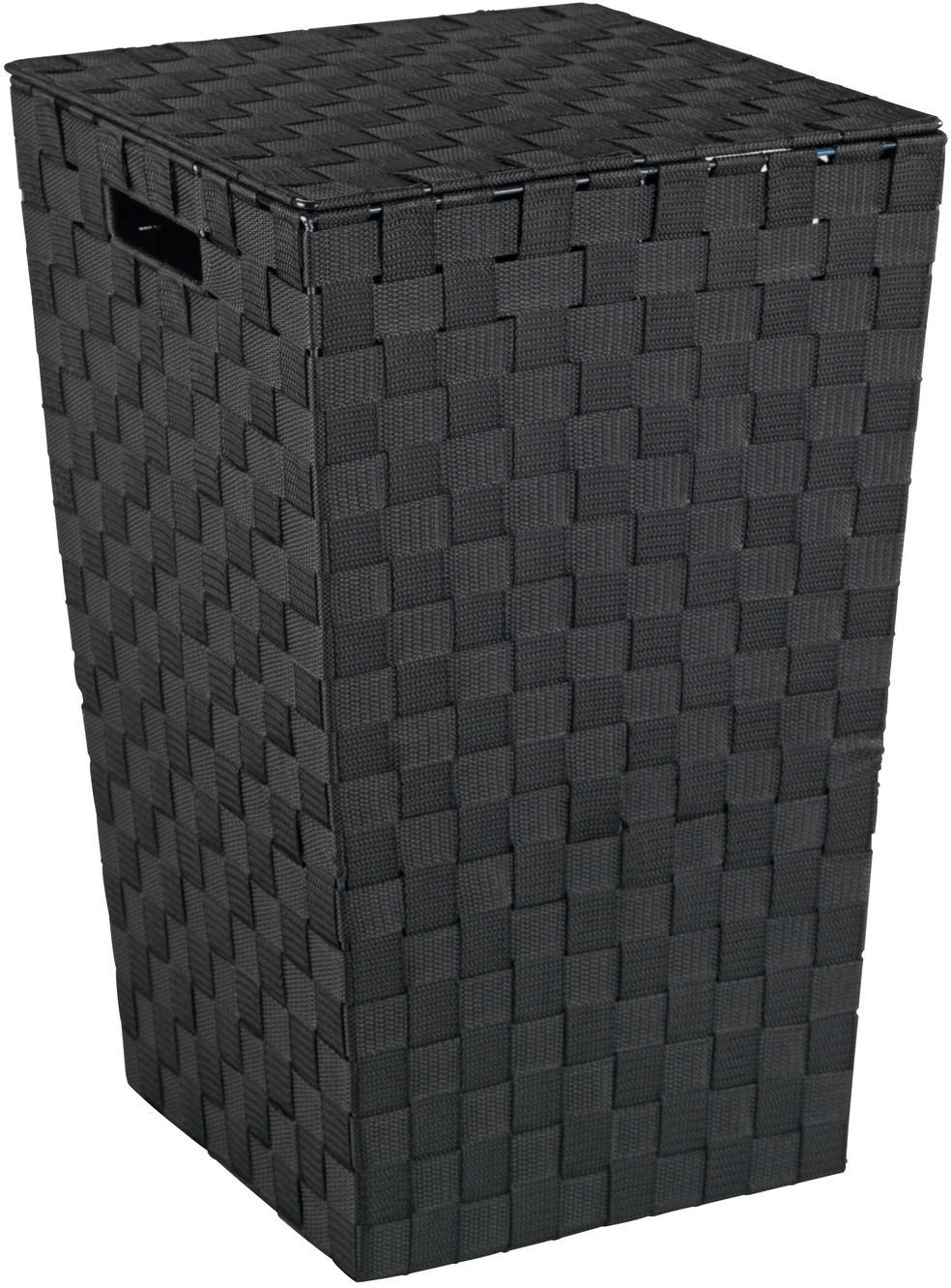 WÄSCHETONNE - Schwarz, Basics, Kunststoff (33/53/33cm) - Wenko