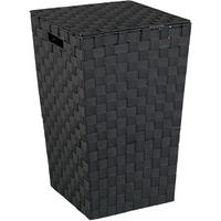 WÄSCHETONNE - Schwarz, Basics, Kunststoff (33/53/33cm) - Wenko