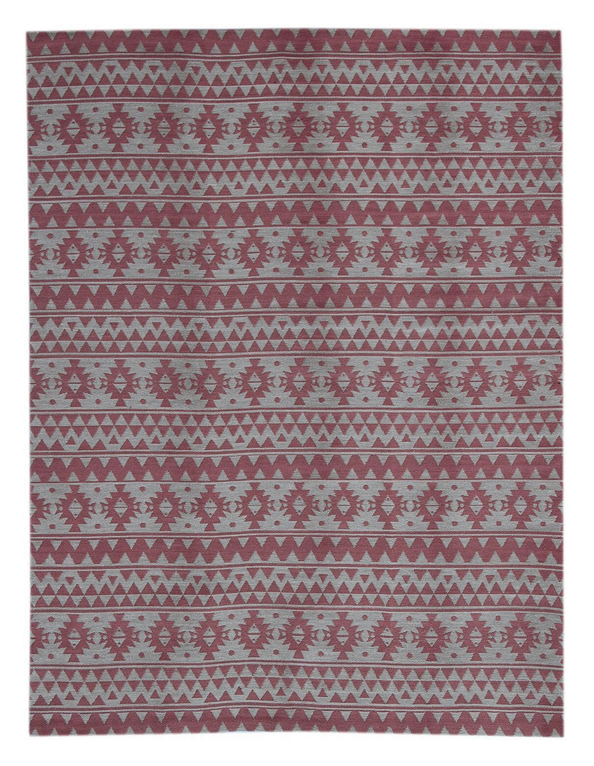FLACHWEBETEPPICH 160/230 cm Pink  - Pink, Design, Textil (160/230cm) - Novel