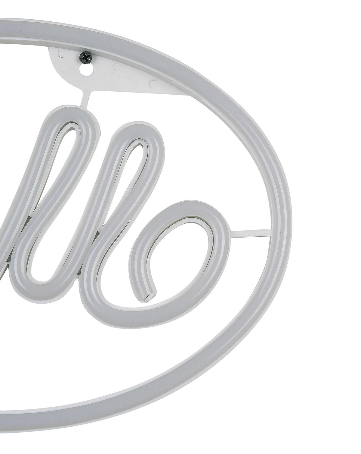 LED FALILÁMPA - áttetsző/fehér, Trend, műanyag (29,7/21/1,7cm) - Boxxx