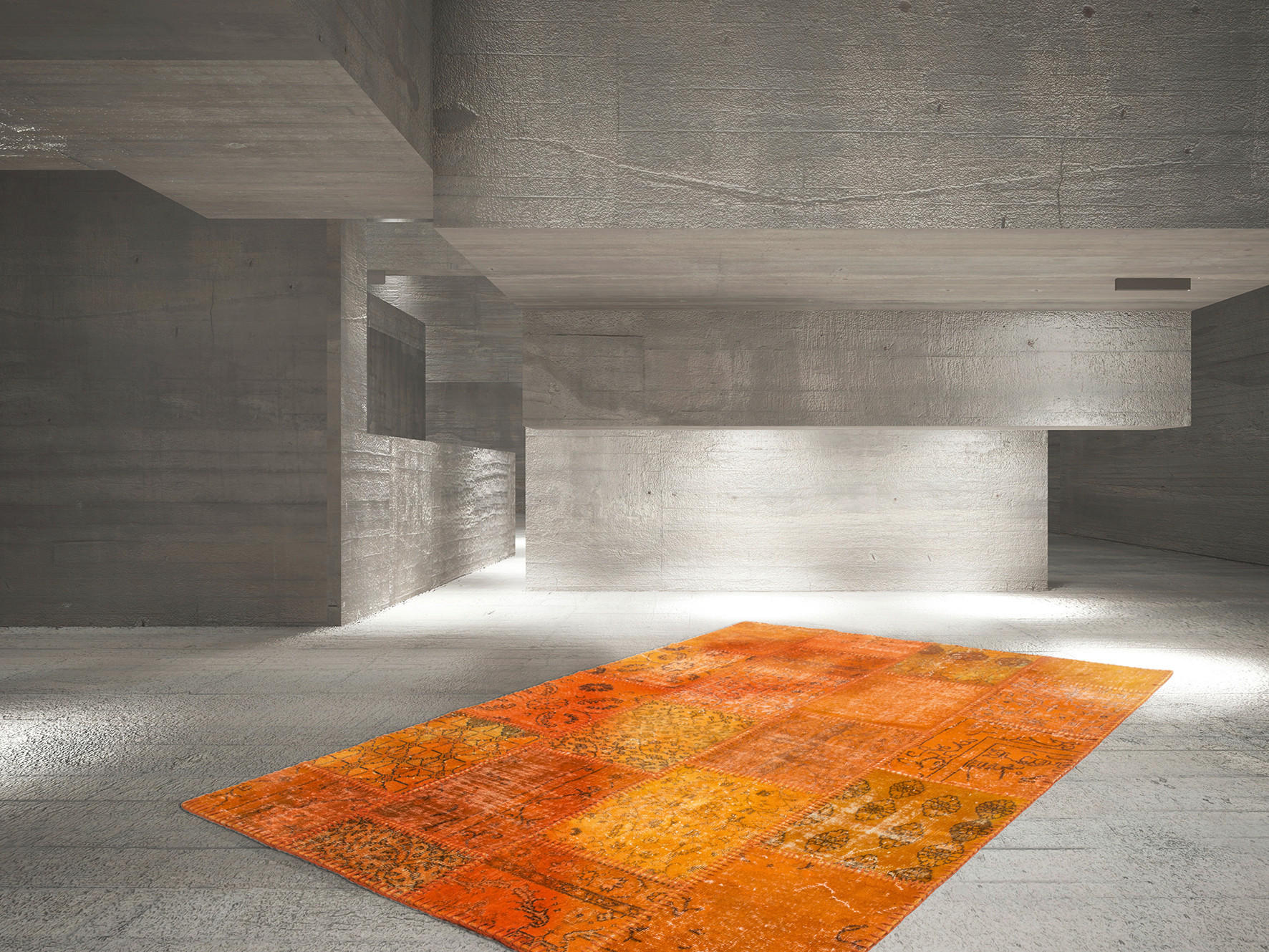 WEBTEPPICH 200/290 cm Orange  - Orange, Basics, Textil (200/290cm) - Obsession