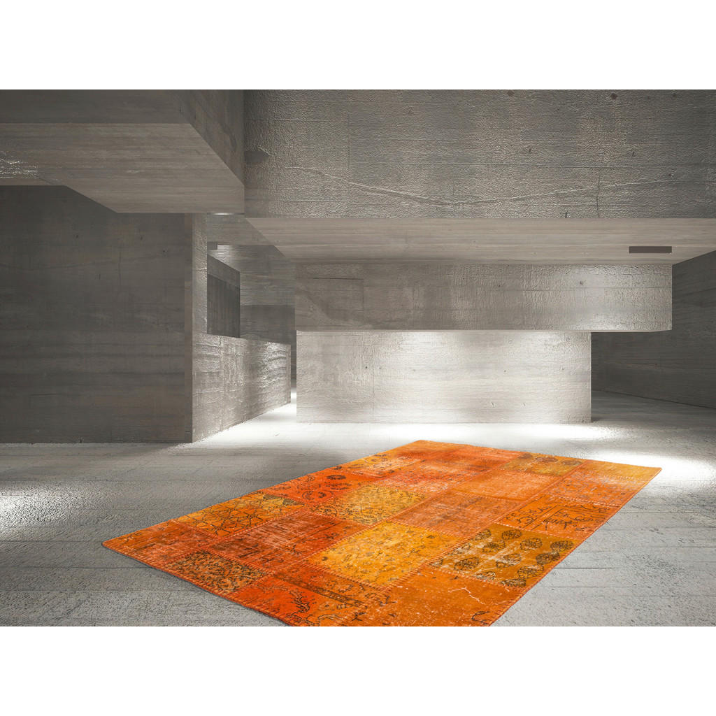 Thumbnail - Obsession Webteppich, Orange, Textil, Abstraktes, rechteckig, 200x290 cm, für Fußbodenheizung geeignet, Teppiche & Böden...