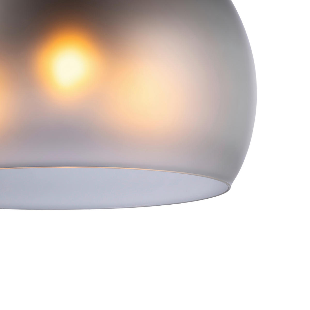 DECKENLEUCHTE  40/23 cm    - Grau, Trend, Glas/Metall (40/23cm) - Collet's Monde