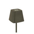 AKKU-TISCHLEUCHTE Lino 10/38 cm  - Grau, Design, Kunststoff/Metall (10/38cm) - Novel