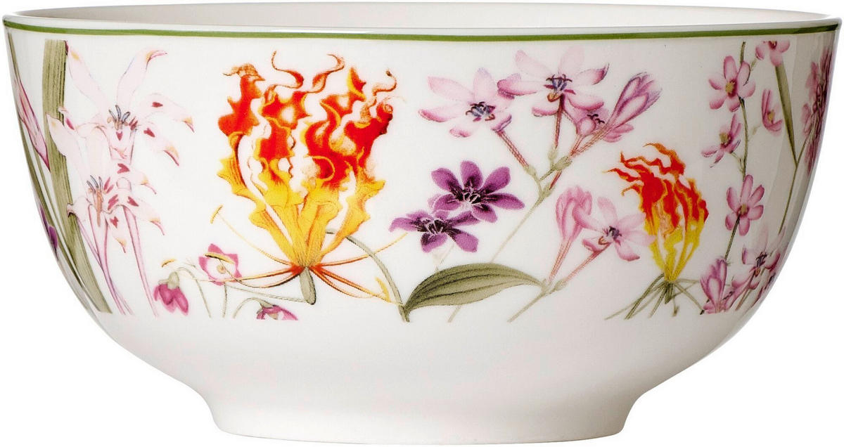 MISKA NA MÜSLI porcelán keramika 15 cm - oranžová/bílá, Trend, keramika (15cm) - Ritzenhoff Breker