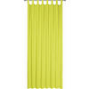 ZAVESA SA PETLJAMA ZA KAČENJE limeta 135/245 cm   - limeta, Osnovno, tekstil (135/245cm) - Boxxx