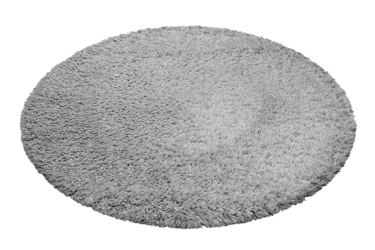 HOCHFLORTEPPICH 80 cm Yogi Silberfarben  - Silberfarben, KONVENTIONELL, Textil (80cm) - Esprit