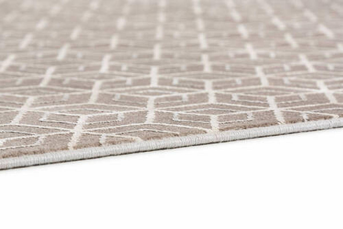 WEBTEPPICH 170/240 cm Metric  - Taupe, Design, Textil (170/240cm) - Joop!