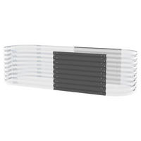 HOCHBEET-ERWEITERUNG 80/63/80 cm  - Anthrazit, Basics, Metall (80/63/80cm)