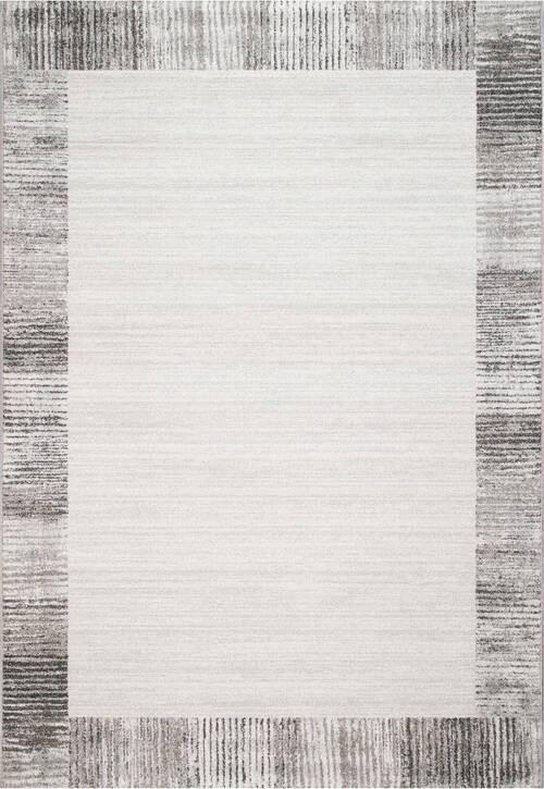 WEBTEPPICH 80/150 cm Sorrent Grau, Silberfarben, Dunkelgrau  - Dunkelgrau/Silberfarben, Design, Textil (80/150cm) - Novel