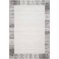 WEBTEPPICH 67/140 cm Sorrent Grau, Silberfarben, Dunkelgrau  - Dunkelgrau/Silberfarben, Design, Textil (67/140cm) - Novel