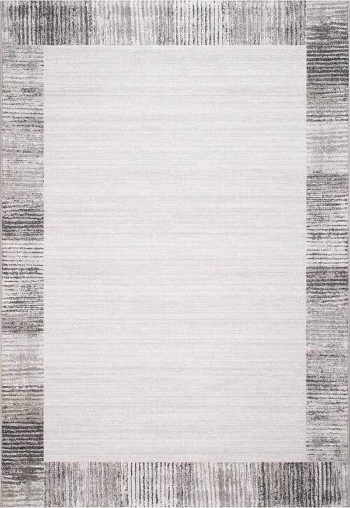 WEBTEPPICH 67/140 cm Sorrent Grau, Silberfarben, Dunkelgrau  - Dunkelgrau/Silberfarben, Design, Textil (67/140cm) - Novel