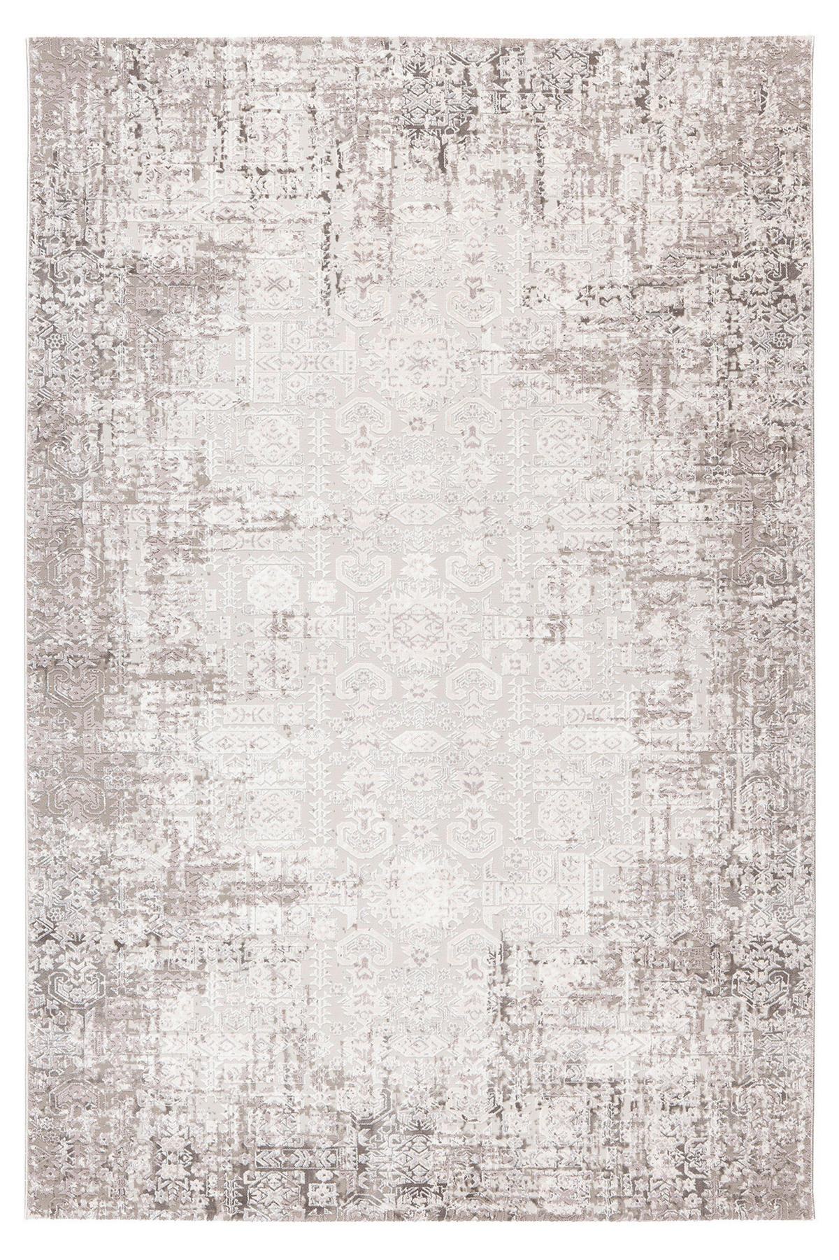 VINTAGE-TEPPICH 160/230 cm My Phönix Taupe  - Taupe, LIFESTYLE, Textil (160/230cm) - Obsession