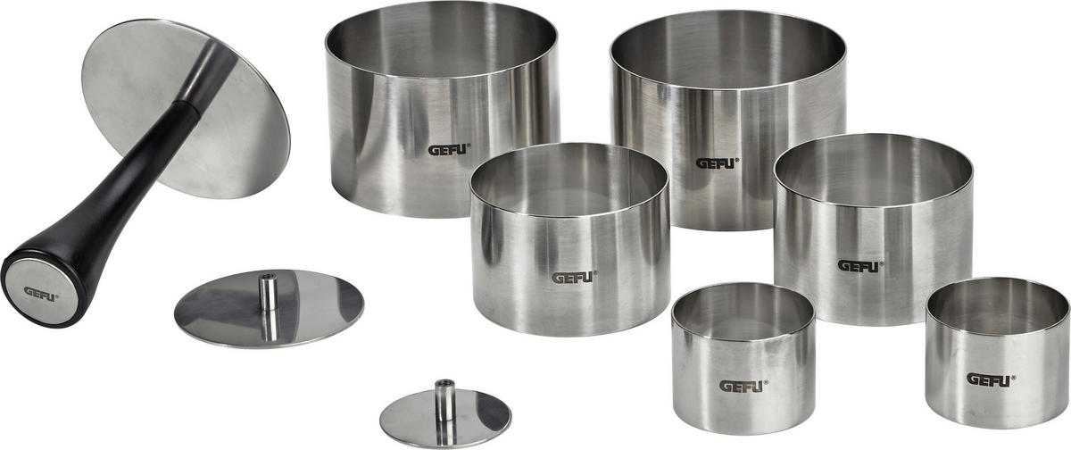 SPEISERING - Edelstahlfarben, Basics, Metall - Gefu