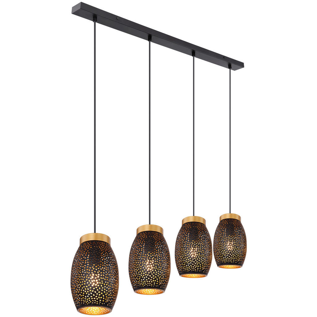 Hängeleuchte Narri H: 120 cm 4-Flammig