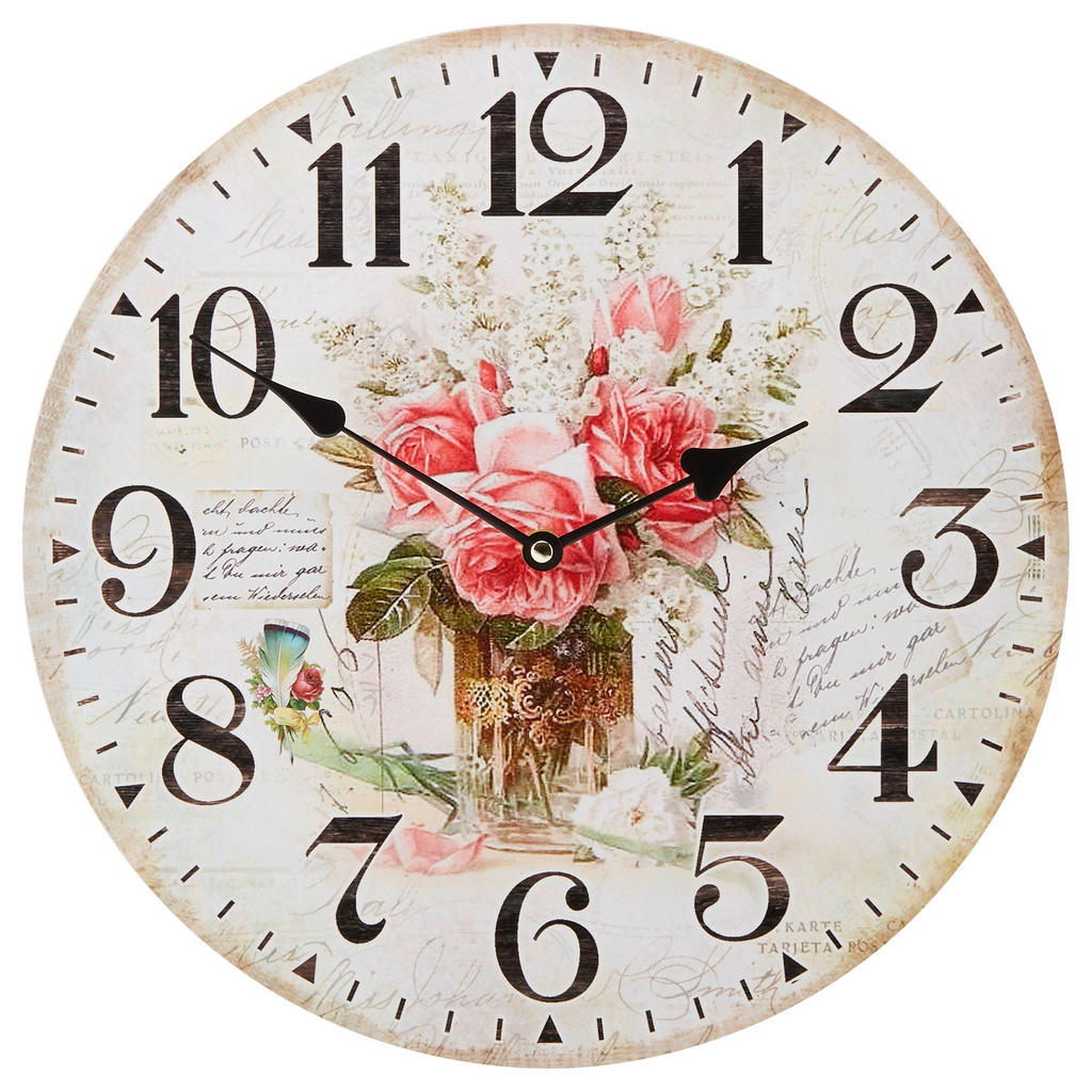 Wanduhr Alexandros Versch. Designs, D: 35 Cm