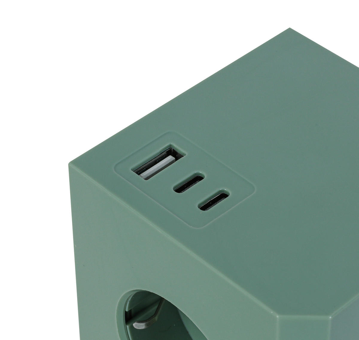 STECKDOSENWÜRFEL - Mintgrün, Basics, Kunststoff (7,5/7,5/7,5cm) - Mican