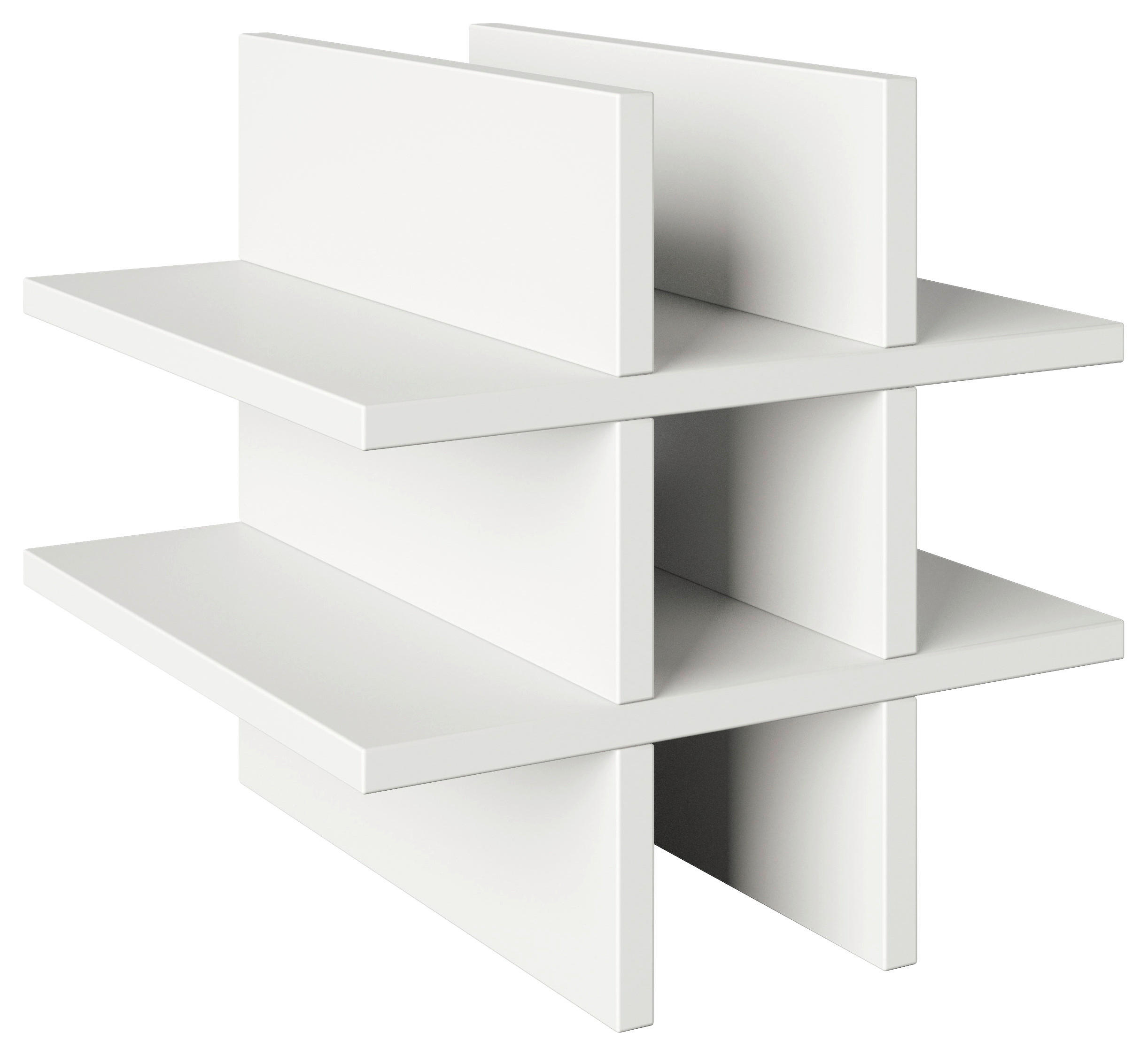 REGALEINSATZ - Weiß, Basics, Holzwerkstoff (34/34/33,4cm) - MID.YOU