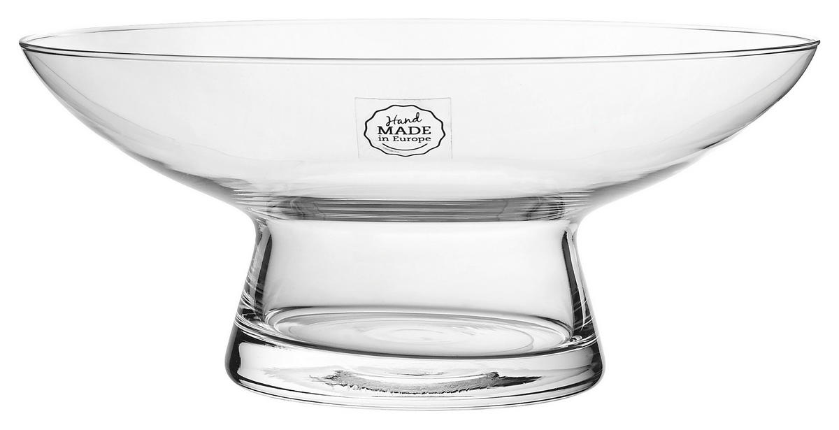 Vază 24 cm  - străveziu, Basics, sticlă (10/24cm) - Ambia Home