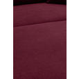 ECKSOFA  in Webstoff Bordeaux  304/196 cm  - Bordeaux/Schwarz, KONVENTIONELL, Textil/Metall (304/196cm) - Hom`in