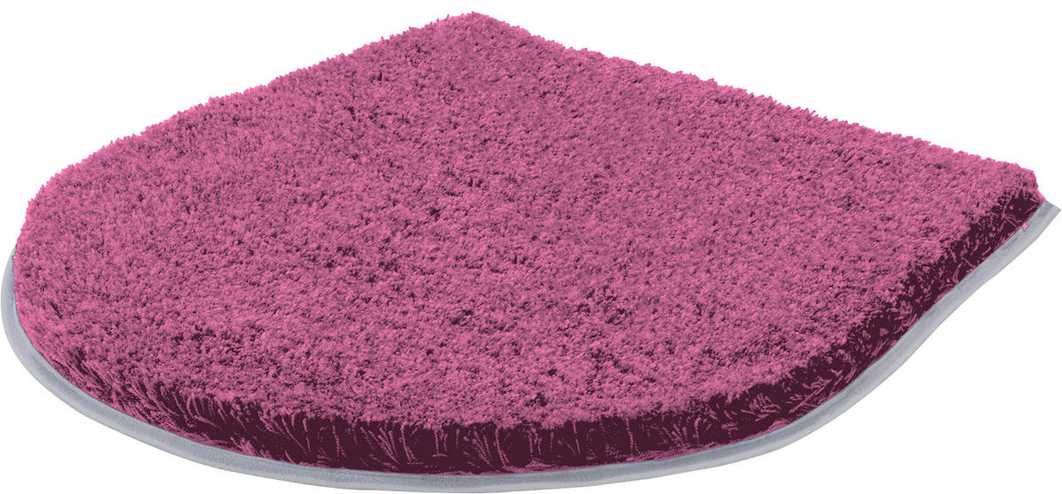 WC-DECKELBEZUG Beere 47/50 cm  - Beere, Basics, Textil (47/50cm) - Grund