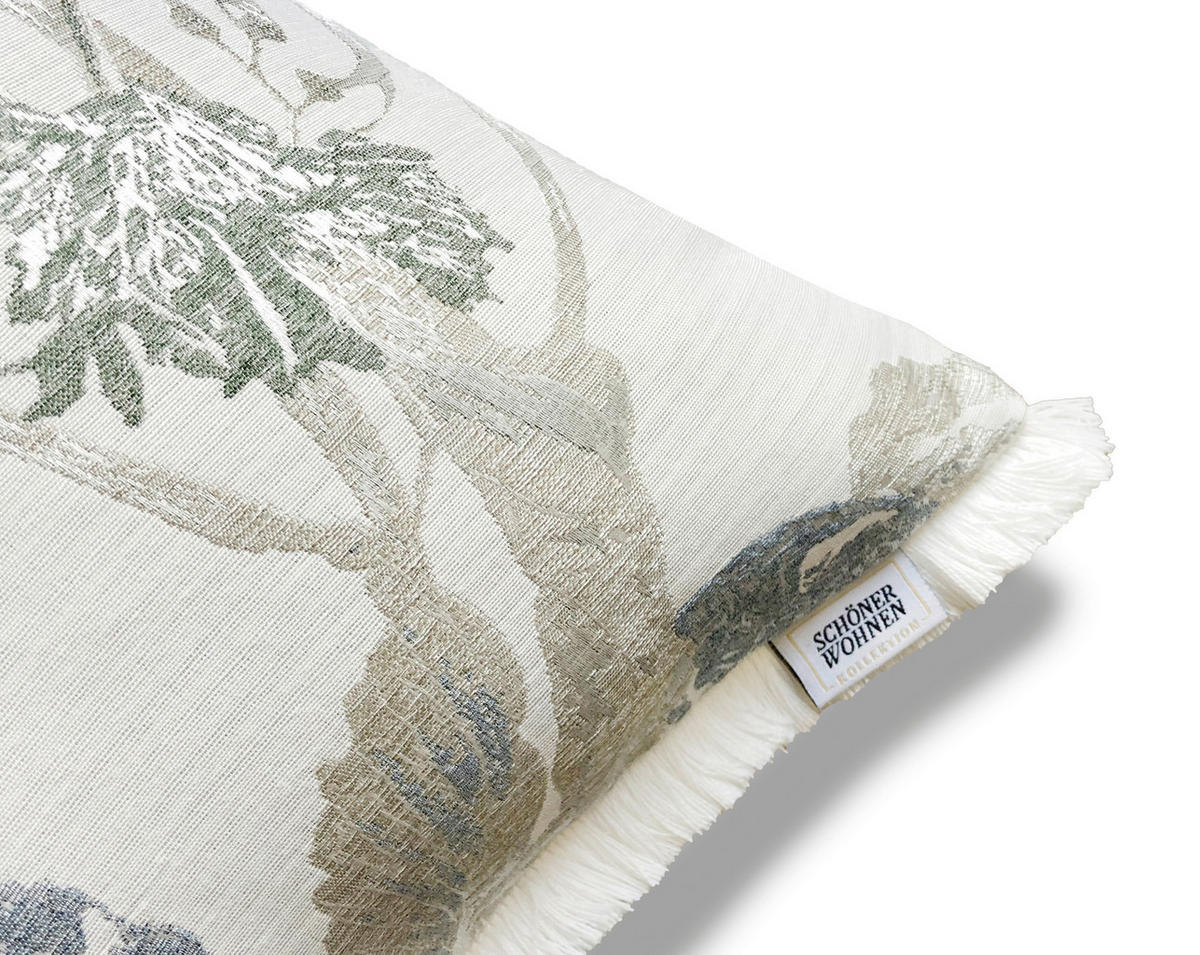 POŤAH NA VANKÚŠ  35/58 cm - modrá/sivá, Basics, textil (35/58cm) - Schöner Wohnen