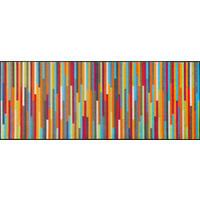 LÄUFER 75/190 cm Mikado Stripes Multicolor  - Multicolor, Trend, Kunststoff/Textil (75/190cm) - wash+dry