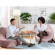 COUCHTISCH Eiche massiv Klarglas 90/90/45 cm rund Klar, Eichefarben - Klar/Eichefarben, Design, Glas/Holz (90/90/45cm) - Carryhome