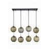 HÄNGELEUCHTE 94/24/140 cm   - Messingfarben, KONVENTIONELL, Metall (94/24/140cm) - Globo