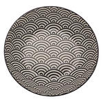 SUPPENTELLER Tokyo 20,3 cm   - Schwarz/Weiß, Trend, Keramik (20,3cm) - Novel