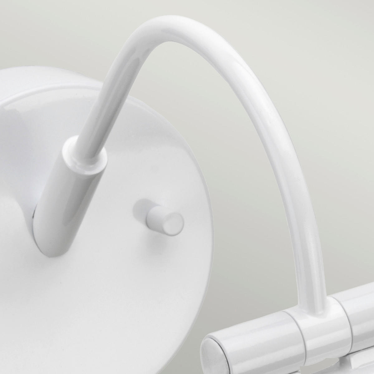 LED-TAVELBELYSNING Elstead Alton 38.8/16.9/21.1 cm   - vit, Basics, metall (38.8/16.9/21.1cm) - Elstead Lighting