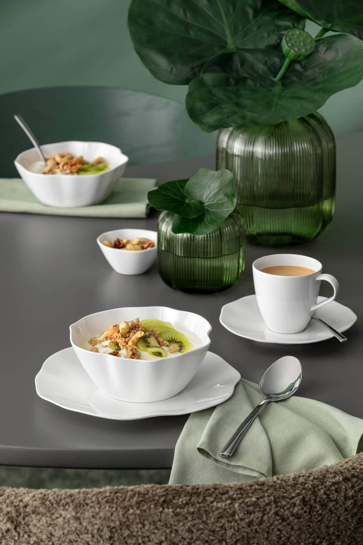 MÜSLISCHALE Pura  - Weiss, Basics, Keramik (15,5/15,5/6,5cm) - Villeroy & Boch