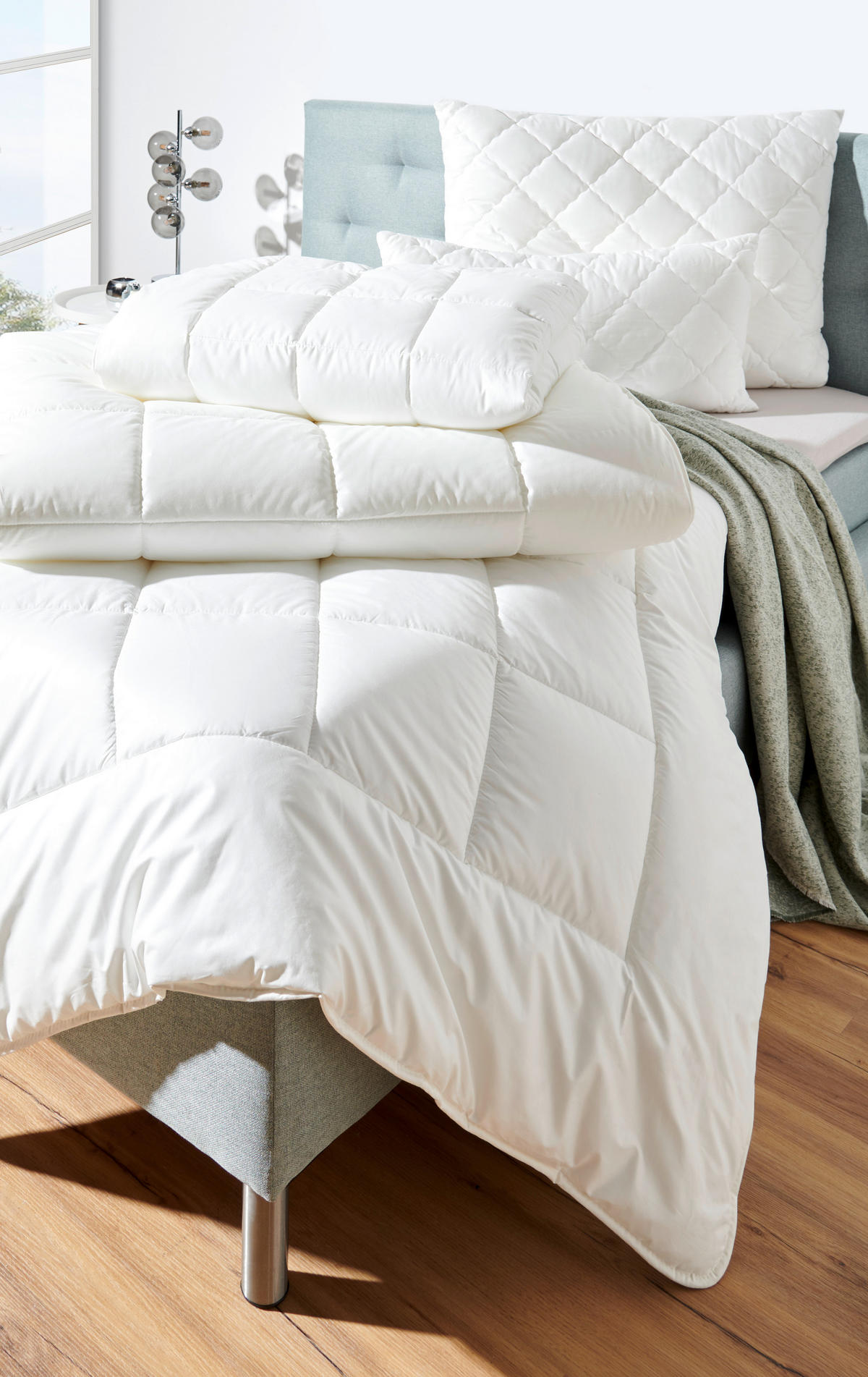 POPLUN LJETNI 135/200 cm  ALCANDO LIGHT  - bijela, Konvencionalno, tekstil (135/200cm) - Billerbeck