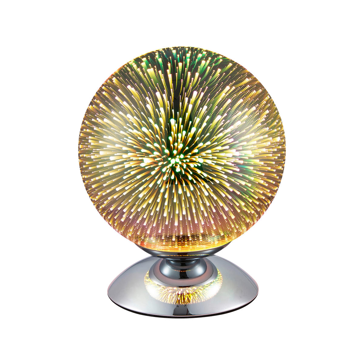 BORDSLAMPA Galaxy 20/25 cm   - kromfärg, Lifestyle, metall/glas (20/25cm) - Novel