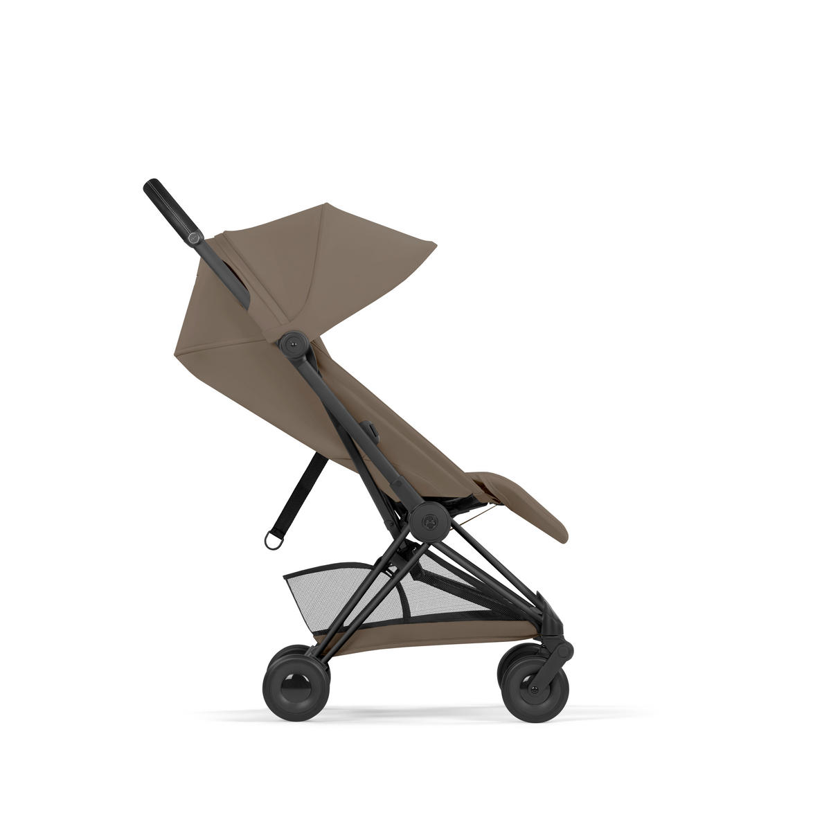 BUGGY COŸA Comfort Matt Black  - Dunkelbraun/Schwarz, Basics, Kunststoff/Textil (79/44/105cm) - cybex PLATINUM
