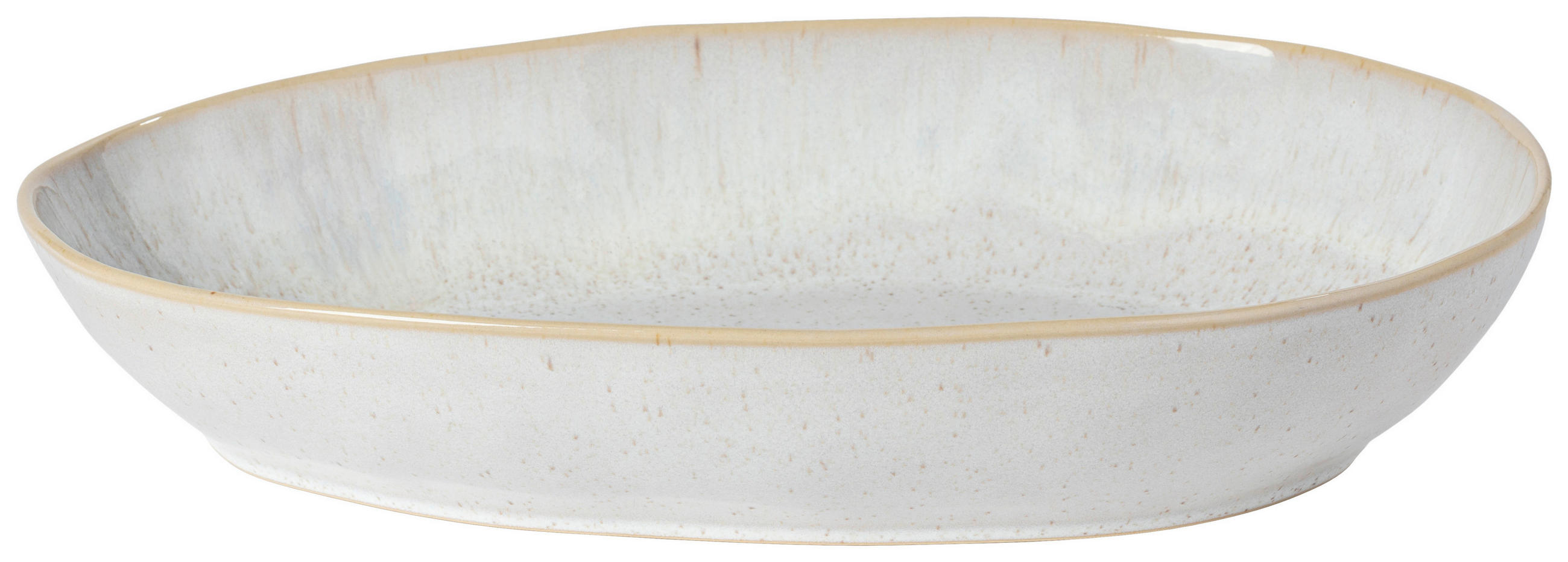SERVIERPLATTE - Creme, Basics, Keramik (36/23cm) - Costa Nova